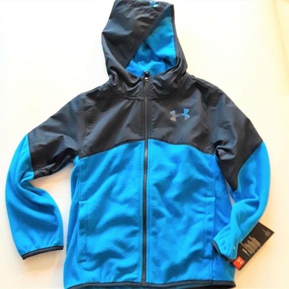 under armour blue windbreaker